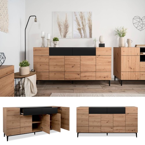Buffet tiroirs bois - buffet,