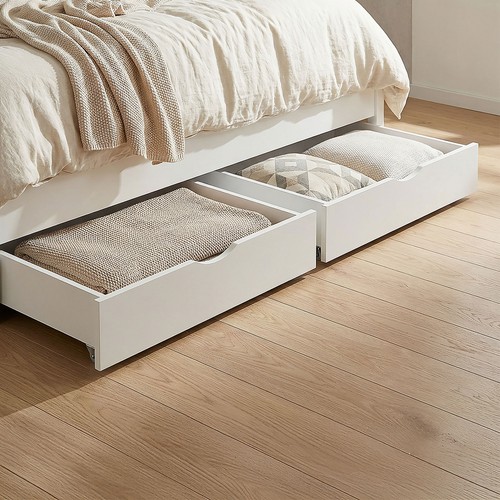 Lot tiroirs lit blanc - de,